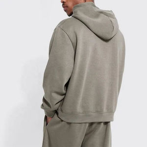 Survêtement personnalisé en gros pour hommes, lavage à l'acide, design de maternité d'hiver, impression à la demande, haute qualité, 100% coton - Product Image 5