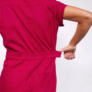 Combinaison de vêtements de travail brodée et personnalisée pour femmes avec impression de logo Vêtements de protection de sécurité durables Fabricant d'usine OEM - Product Image 3