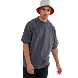 เสื้อยืด2024โอเวอร์ไซส์ผ้าฝ้าย100% ลำลองสำหรับผู้ชายเสื้อพิมพ์ลายผ้าซาตินคอตตอนปกสูง - Product Image 5