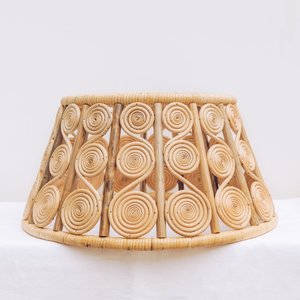 Fournitures de vacances jupe d'arbre de Noël en rotin naturel collier de couverture d'anneau en osier en gros pour la base de pins de Noël - Product Image 1