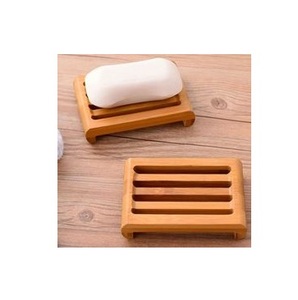 Porte-savon et plateau rectangulaire en bois naturel, épaisseur 1,5 cm, compatible lave-vaisselle, écologique, durable, fabriqué en Inde - Product Image 2
