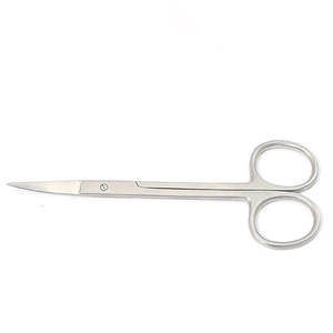 14เซนติเมตรทางการแพทย์กรรไกรสแตนเลสพื้นฐานของเครื่องมือผ่าตัดไอริสตรงสำหรับห้องผ่าตัด - Product Image 6