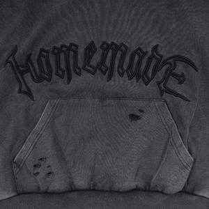 เสื้อมีฮู้ดสำหรับผู้ชายผ้าคอตตอนผสมปรับแต่งได้ - Product Image 4