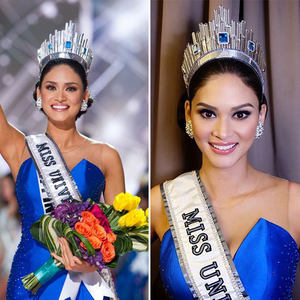 มงกุฎคริสตัลใสขนาดใหญ่สำหรับงานประกวดนางงามจักรวาล อุปกรณ์เสริมผม มงกุฎปรับได้สำหรับงานแต่งงานและคอสเพลย์ - Product Image 6