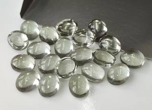 พลอยอะเมทิสต์สีเขียวธรรมชาติทรงรีแบบคาโบชอง ขนาด 4x6 มม.-8x10 มม. หลังแบน สำหรับทำเครื่องประดับ พร้อมสีเปลี่ยนแปลง - Product Image 4