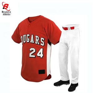 Ensembles de vêtements de sport de basket-ball sublimés personnalisables uniformes respirants avec affichage du nom de l'équipe pour le baseball et le softball - Product Image 5