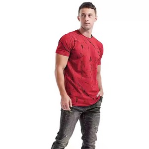 เสื้อยืดคอกลมแขนสั้นพิมพ์ลายผ้าคอตตอนใส่ได้ทั้งชายและหญิงสำหรับใส่ได้ทั้งชายและหญิงแฟชั่นฤดูร้อน - Product Image 6