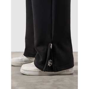 Sweat-shirt utilitaire noir respirant en tissu tricoté style décontracté - Product Image 5