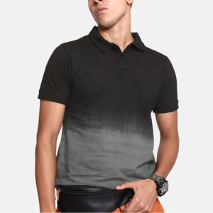 T-shirt polo à manches courtes et col montant pour hommes à prix bon marché T-shirt polo pour hommes écologique à séchage rapide facile à porter - Product Image 1