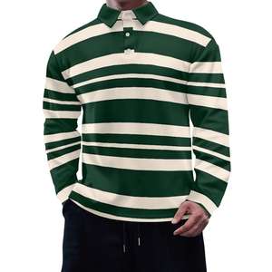 Vêtements de sport de golf décontractés personnalisés pour hommes, vêtements de sport à motif solide pour polo T-Shirt Homme pour polo avec sublimation - Product Image 5