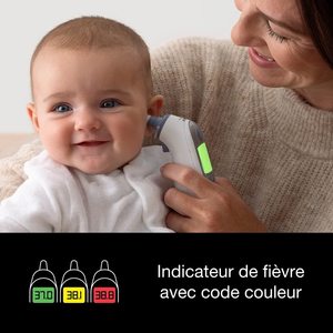 Termómetro de Oído Braun ThermoScan 7 Age Accuracy, Silencioso, Pantalla de Temperatura con Código de Color, Fiebre, Higiénico, Rápido, Precisión Clínica - Product Image 3