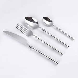 Cubiertos con acabado antiguo de acero inoxidable para fiestas Calidad óptima con pulido de espejo Nuevo diseño de proveedor indio - Product Image 1