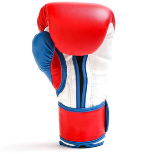 Vente en gros Gants de boxe professionnels en cuir véritable Gants de boxe d'entraînement en cuir de vachette synthétique SI-BG-044 - Product Image 4