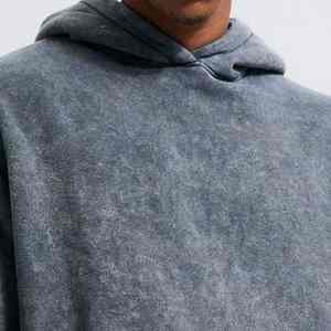 Survêtement léger délavé à l'acide Service OEM confortable par l'usine simple Survêtement au design unique à taux réglable direct pour hommes - Product Image 5