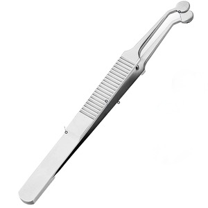 Pinzas oftalmológicas, pinza de Metal para masaje de glándula meibomiana, pinza para párpados, aparato ocular, herramienta de cirugía médica - Product Image 1