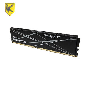 Aitc Kingsman DDR4หน่วยความจำสีดำ, ความจุ16GB 3200MHz CL16/CL22 288pin สำหรับเล่นเกม PC AMD/Intel ที่เข้ากันได้ตลอดอายุการใช้งานของสต็อก - Product Image 1