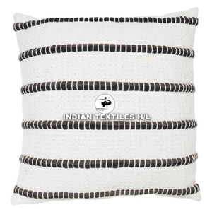 Hot Selling Beautiful Design Boho Outdoor Cotton Cushion Cover Handwoven Decorative <b>Throw</b> Pillow With Tassel Boho Pillow By ITHL - Product Image 2