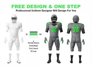 Camisetas de fútbol americano de diseño Premium Uniforme de fútbol americano sublimado vintage Uniforme de fútbol americano de alta calidad - Product Image 2