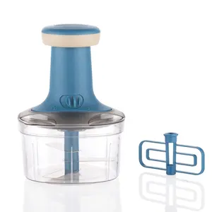 Cheap Wholesale kitchen Tool 1.5L Mini Food Chopper Cheap Small Food Processor Hand Push Chopper