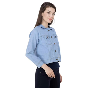 Chaquetas Vaqueras de Nueva Llegada al Mejor Precio, Chaquetas Vaqueras para Mujer, Transpirables, Lisas, Teñidas, para Adultos - Product Image 4