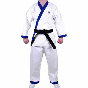 Uniforme de Karate de Color sólido de alta calidad Desgaste de artes marciales barato de alta calidad más vendido - Product Image 1