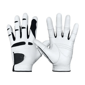 Gants de golf sur mesure de qualité supérieure en cuir pour hommes, cabarets de couleur personnalisée fabriqués par WEGO Industry - Product Image 2