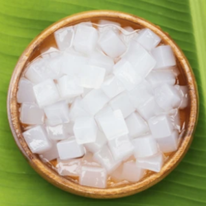 Cubes de gelée au goût fruité de noix de coco - Product Image 1