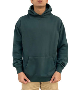 Sudadera con Capucha Unisex de Diseño Nuevo, Estilo Urbano, Gruesa, 430 g/m², Talla Grande, 100% Algodón, Tejido de Punto Estampado - Product Image 2