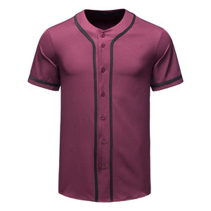Camisetas de béisbol de alta calidad para hombre sublimación personalizada en blanco al por mayor ropa de artes marciales camisetas de uniforme de béisbol - Product Image 4