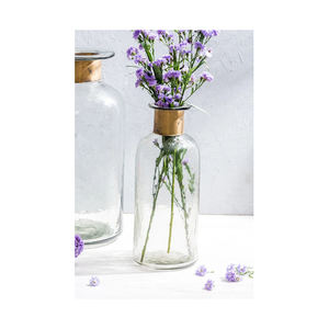 Home Decorative Designer Large <b>Glass</b> <b>Vase</b> with Brass Ring Available Best Quality and Affordable Price - Product Image 3