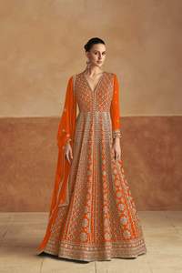 Colección Premium de Salwar Kameez con Bordado Chinon, Catálogo Completo Disponible, Precio al por Mayor, Ropa de Fiesta para Mujer - Product Image 3