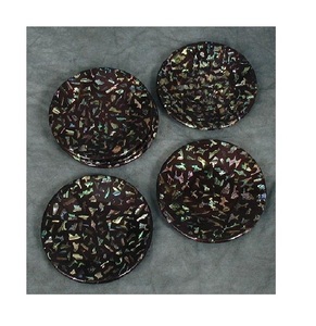 Ensemble de sous-verres en bois de la plus grande qualité Forme ronde Taille personnalisée Ensemble de sous-verres en verre à tasse au prix le plus bas Sous-verres en pierre - Product Image 6