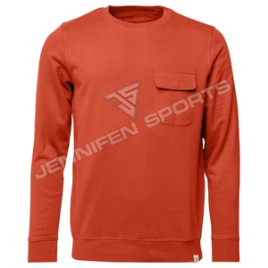 เสื้อกีฬาฤดูหนาวแบบกำหนดเองสำหรับผู้ชายไซส์ใหญ่ ผ้าฝ้าย 100% เสื้อสเวตเชิ้ตคอกลมพิมพ์ลาย - Product Image 1