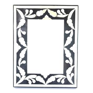 Diseño personalizado producto más vendido resina madera precio al por mayor alta calidad marco de fotos artículo indio hecho a mano hueso de cuerno - Product Image 1