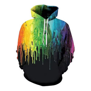 Sweat à capuche unisexe surdimensionné imprimé sur mesure, sans cordon de serrage, tissu en molleton léger, écologique, hiver, 100% coton avec logo personnalisé - Product Image 1