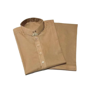 Ensemble deux pièces pour homme, shalwar kameez avec design personnalisé, fabriqué au Pakistan, respirant, services OEM, shalwar kameez en vente - Product Image 5