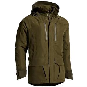 Vêtements de chasse imperméables respirants vêtements de chasse d'hiver camouflage hommes imprimer personnaliser la technologie de taille Oem veste de chasse - Product Image 1