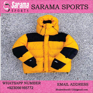 เสื้อโค้ทผ้าวูลมีฮู้ดสำหรับผู้ชายเสื้อแจ็คเก็ตบุฟองน้ำกันน้ำสำหรับฤดูหนาวเสื้อแจ็คเก็ตบุนวมขนแกะปรับได้ตามต้องการ - Product Image 6