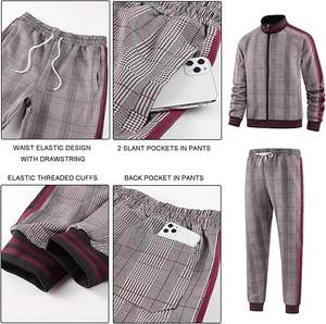 Pantalon de survêtement et sweat à capuche pour hommes, imprimé lavage à l'acide lourd personnalisé 100% coton - Product Image 4