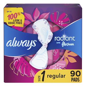 Always Maxi Talla 3, Toallas Femeninas Extra Largas, 33 Unidades, Super Absorbentes, Sin Perfume, con Alas, Material Transpirable de Tela para Mujer - Product Image 2