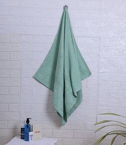 Luxurious Green Bamboo Cotton Bath <b>Towels</b> Ultra Absorbent 500 GSM Spa Quality for Home and <b>Travel</b> Use - Product Image 4