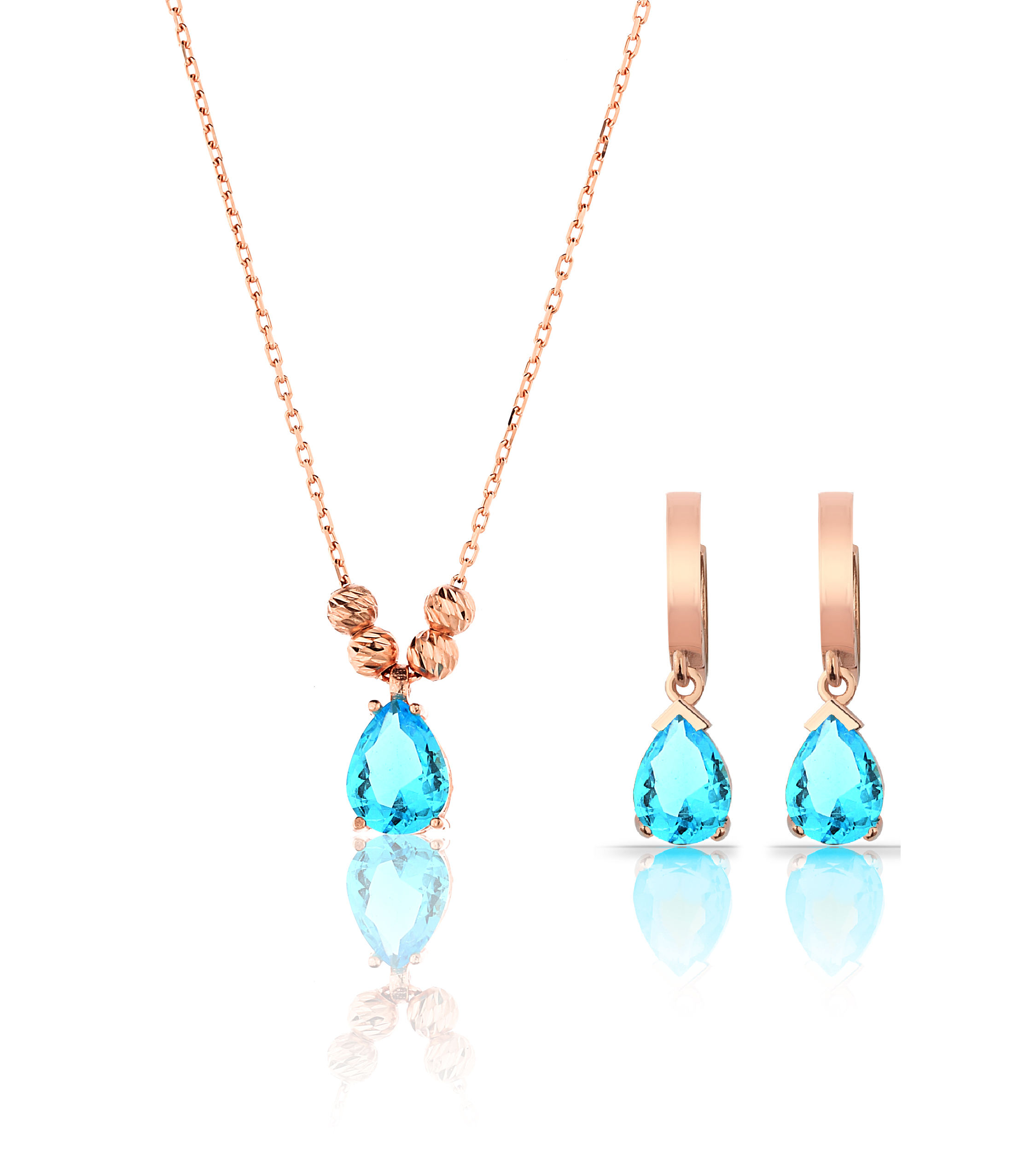 Blue Topaz ( Cz zircon )