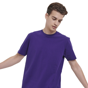 Camiseta Unisex de algodón 100% de peso pesado, cuello redondo, ajuste suave, antiarrugas, transpirable, de punto, camisetas transpirables para hombres - Product Image 3