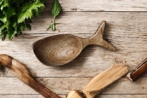 Cuillère en bois de qualité supérieure, petite cuillère en bois créative, cuillère à thé en bois, accessoires de cuisine, produit très vendu - Product Image 3