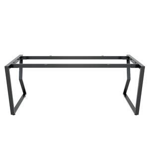 Patas Metálicas de Ensamblaje Mconcept HCMC028 para Mesa de 180x70cm, Patas de Muebles de Madera de Diseño Industrial para Mesa de Comedor, Uso Hospitalario - Product Image 2