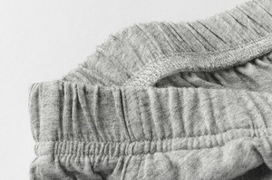 Pantalones cortos de dormir de algodón Spandex con logotipo personalizado para hombre, venta al por mayor, pantalones cortos negros para hombre, pantalones cortos informales de talla grande con cintura elástica para hombre - Product Image 4