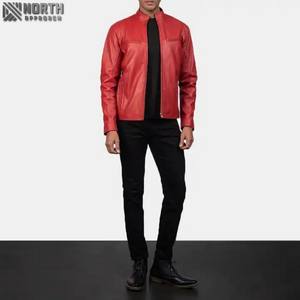 Mode hommes veste en cuir d'agneau/hommes vestes en cuir/pakistan vestes en cuir pour hommes veste pour hommes hiver garçons vestes mode - Product Image 4