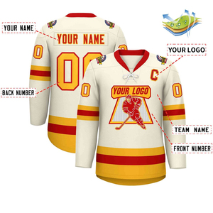Conjuntos de Pantalones y Camisetas de Hockey sobre Hielo de Primera Calidad, Fabricados en Fábrica, 100% Poliéster, Secado Rápido, Transpirables, Logotipo Personalizado, Precio al por Mayor - Product Image 2