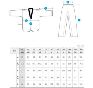 Trajes de Artes Marciales, Uniformes de Karate Gi de Color, Nuevo Diseño, Alta Calidad, Mejor Venta, Uniformes de Karate para Hombre de Alto Rendimiento - Product Image 2