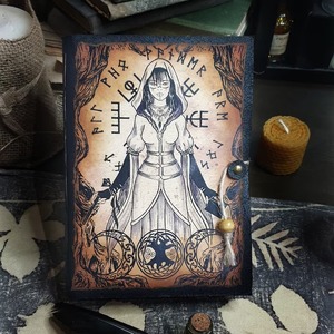 Notebook dari the book of Shadow untuk <span class=keywords><strong>pagan</strong></span> witches fantasy art Jurnal - Product Image 1
